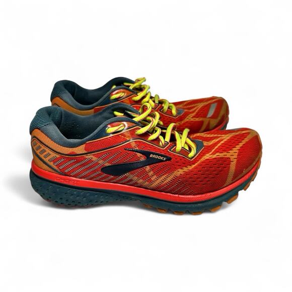 Brooks Ghost12 Orange Turkey Trot Thanksgiving Running Shoes Women's 7B Shoes - Picture 3 of 14